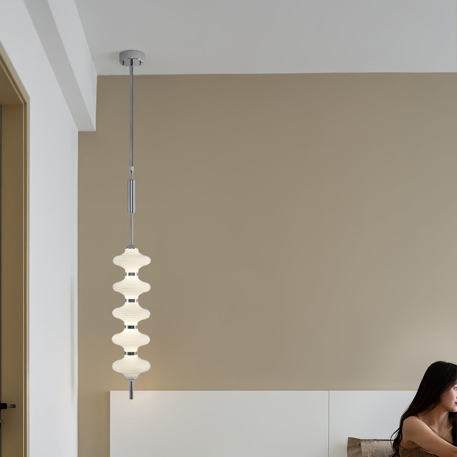 Vesperare Glass Pendant Light-Neutral Decor