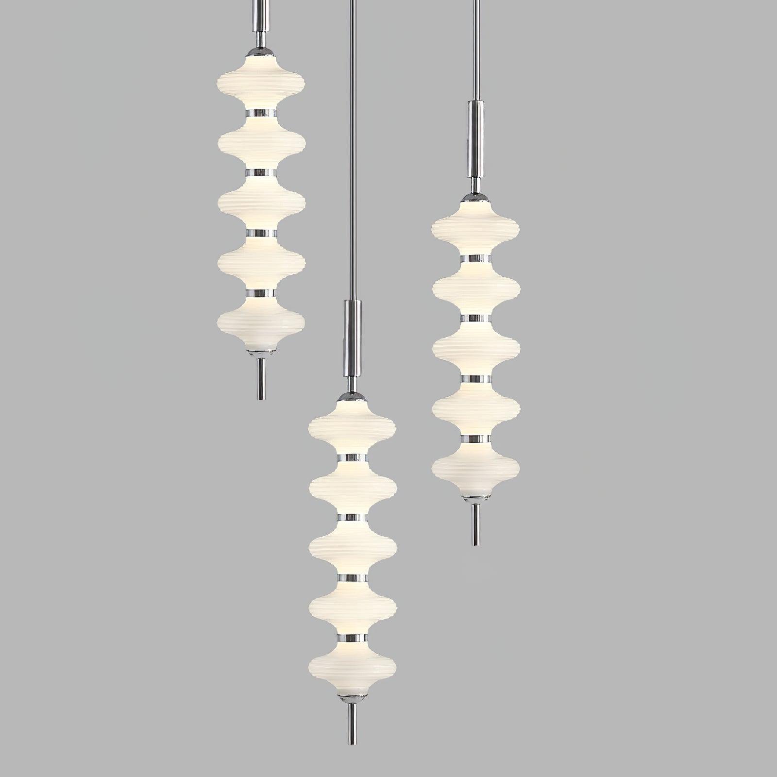 Vesperare Glass Pendant Light-Neutral Decor