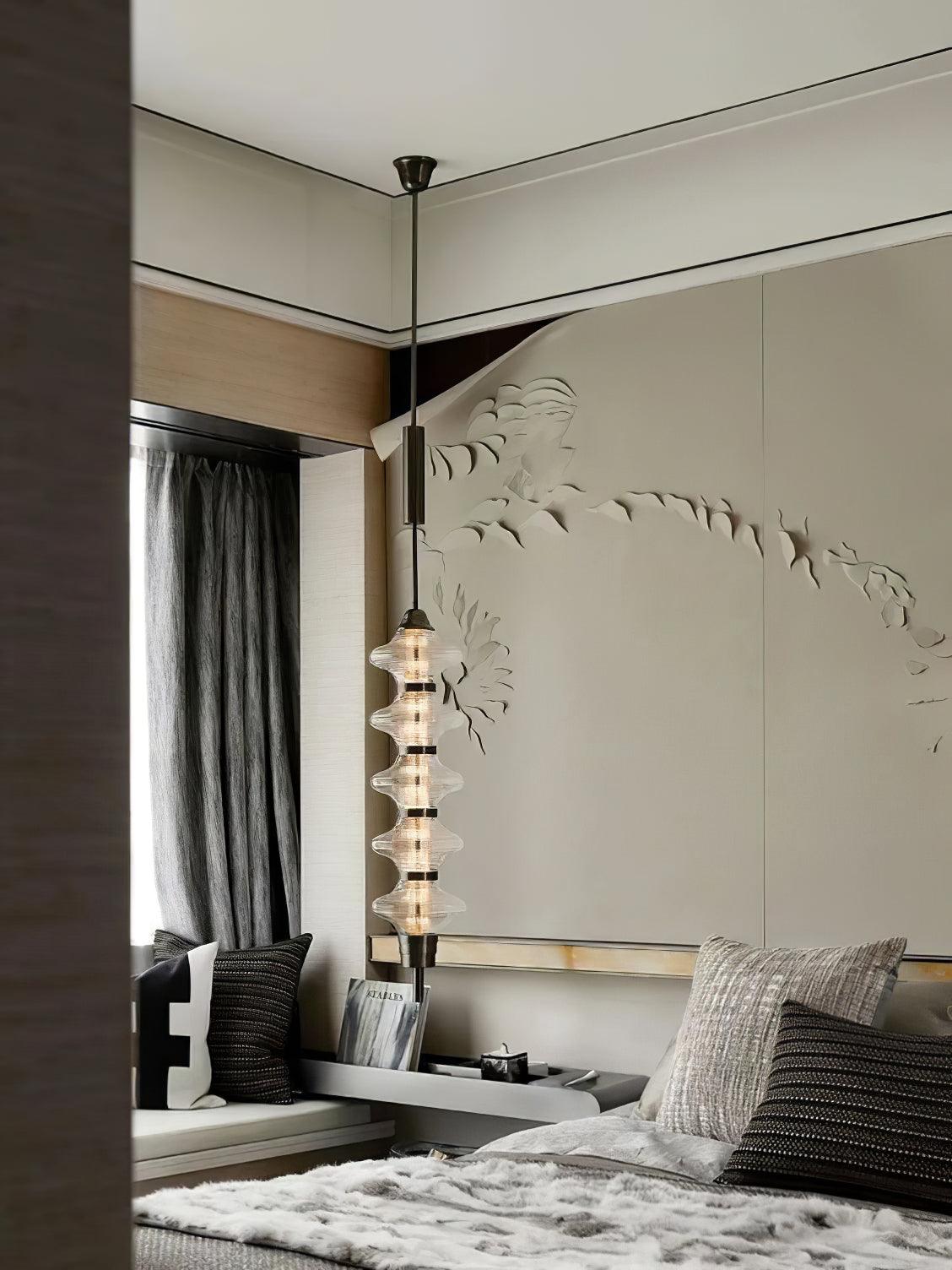 Vesperare Glass Pendant Light-Neutral Decor