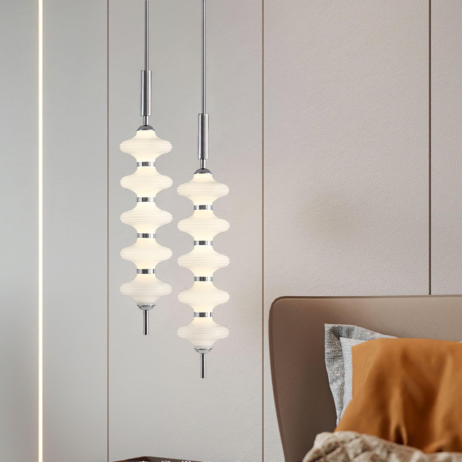 Vesperare Glass Pendant Light-Neutral Decor