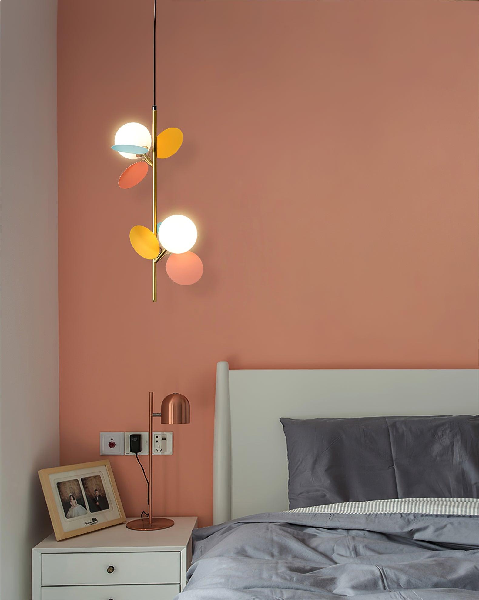 Ivphaus Glass Pendant Light-Neutral Decor