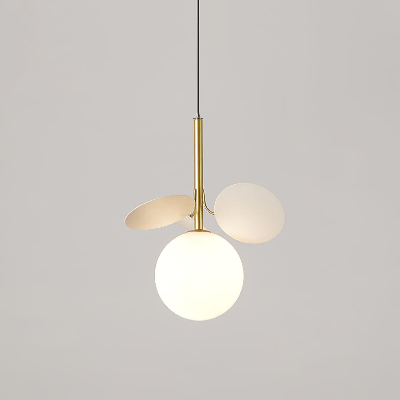 Ivphaus Glass Pendant Light-Neutral Decor