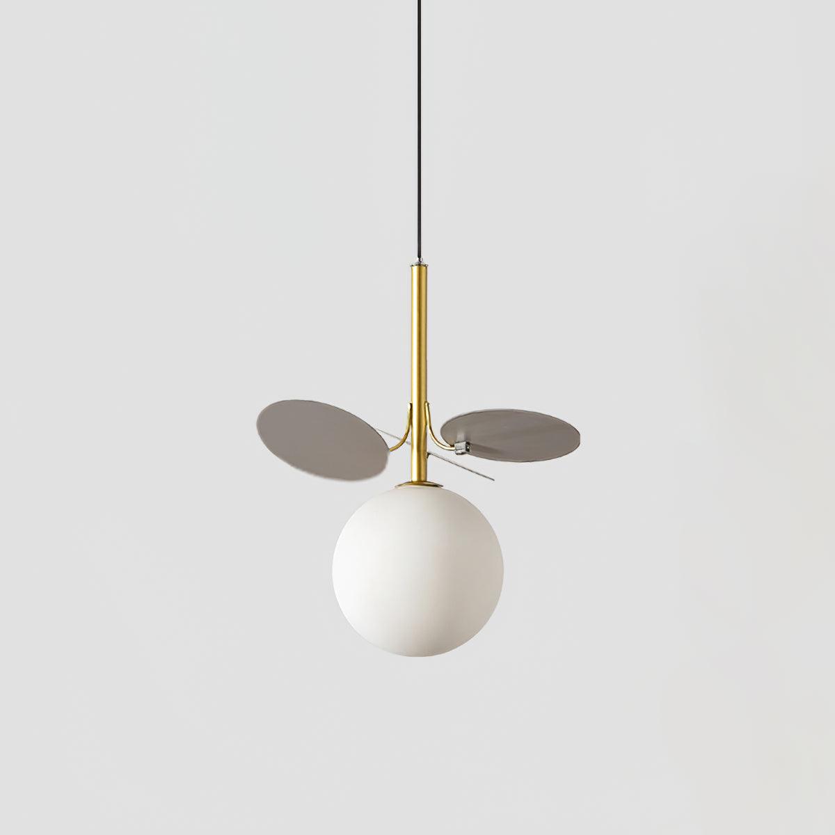 Ivphaus Glass Pendant Light-Neutral Decor