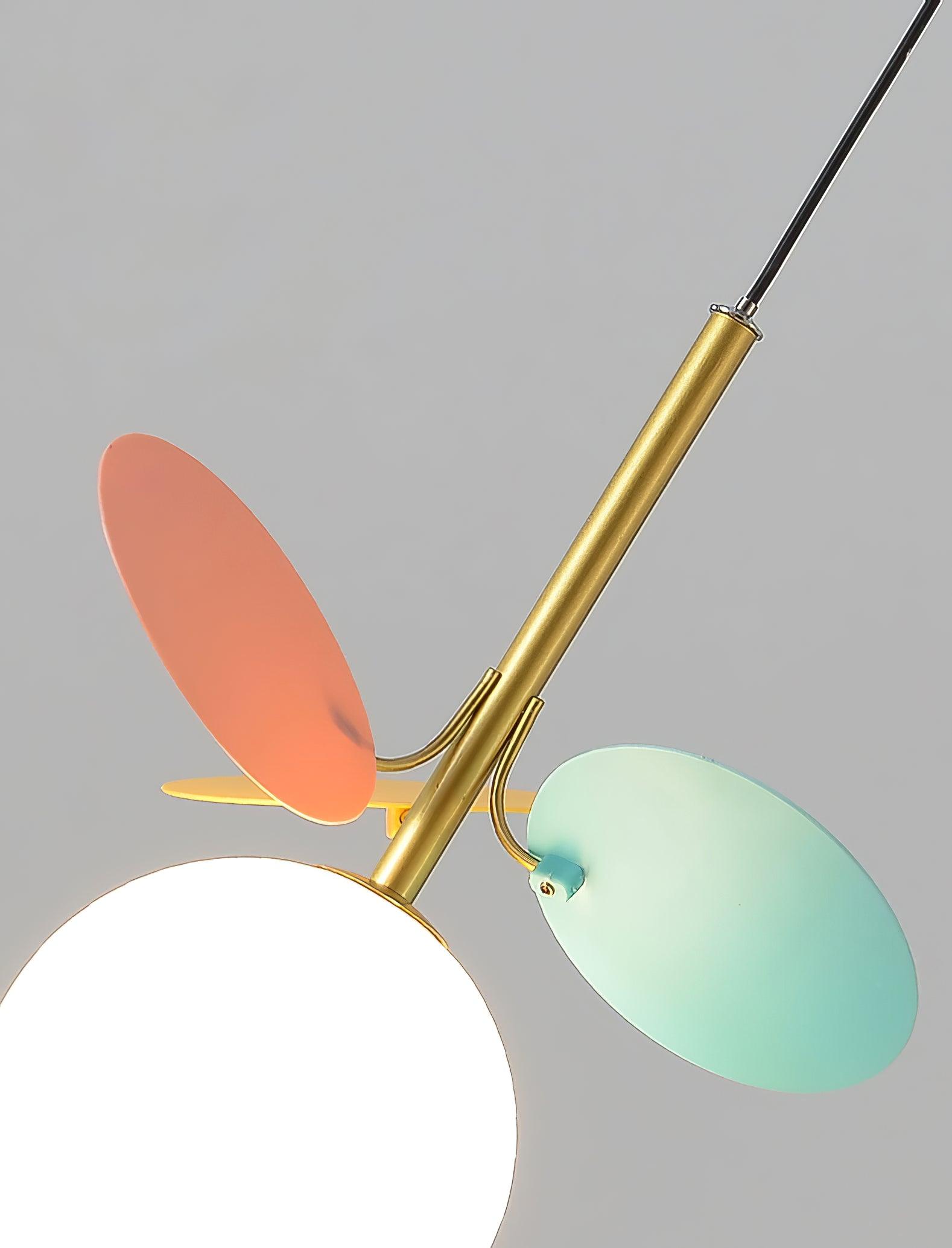 Ivphaus Glass Pendant Light-Neutral Decor