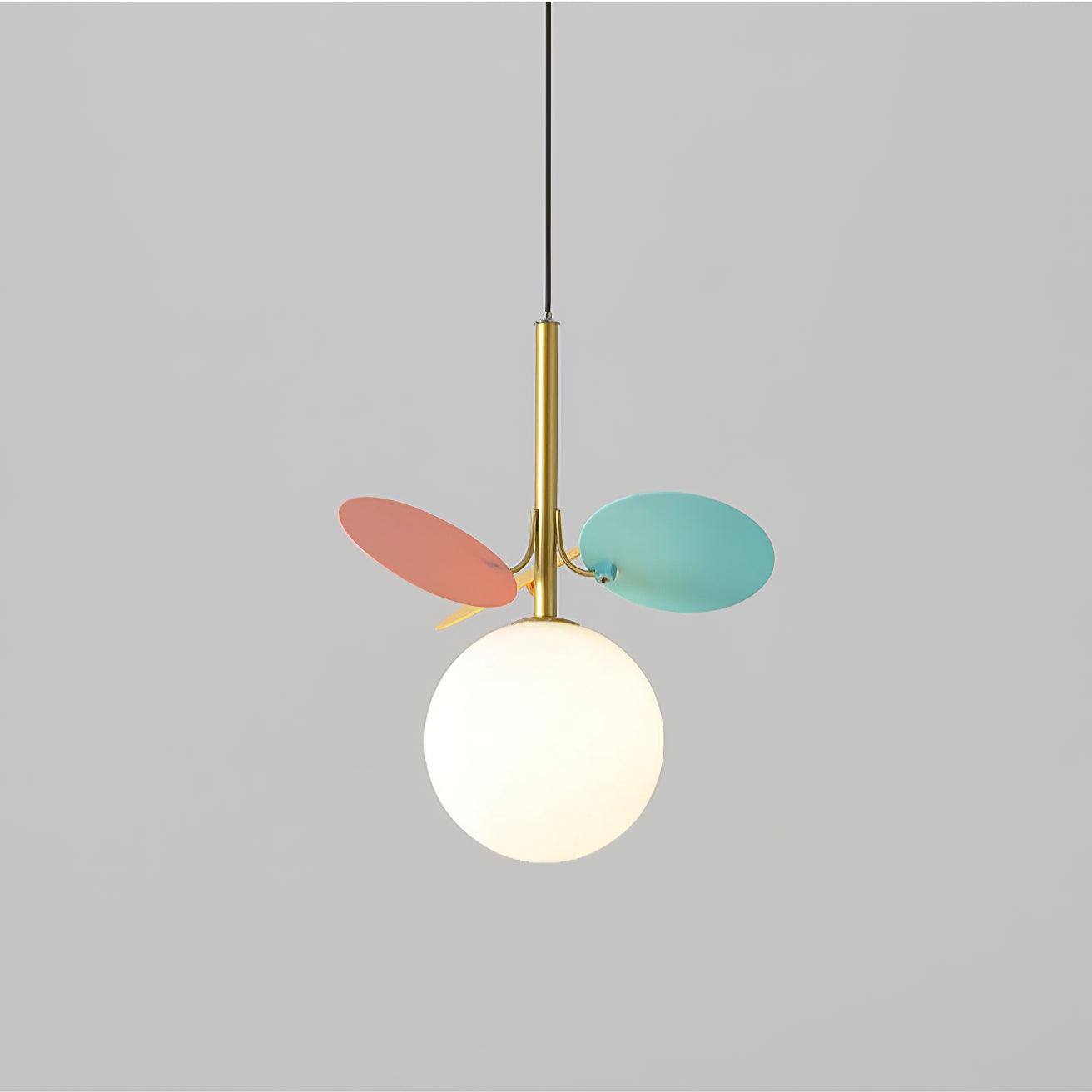 Ivphaus Glass Pendant Light-Neutral Decor