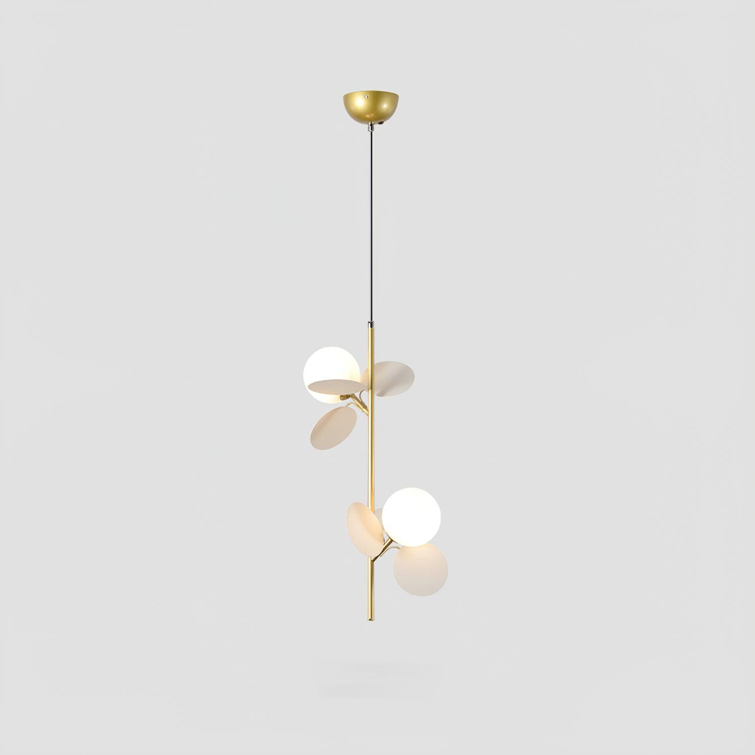 Ivphaus Glass Pendant Light-Neutral Decor