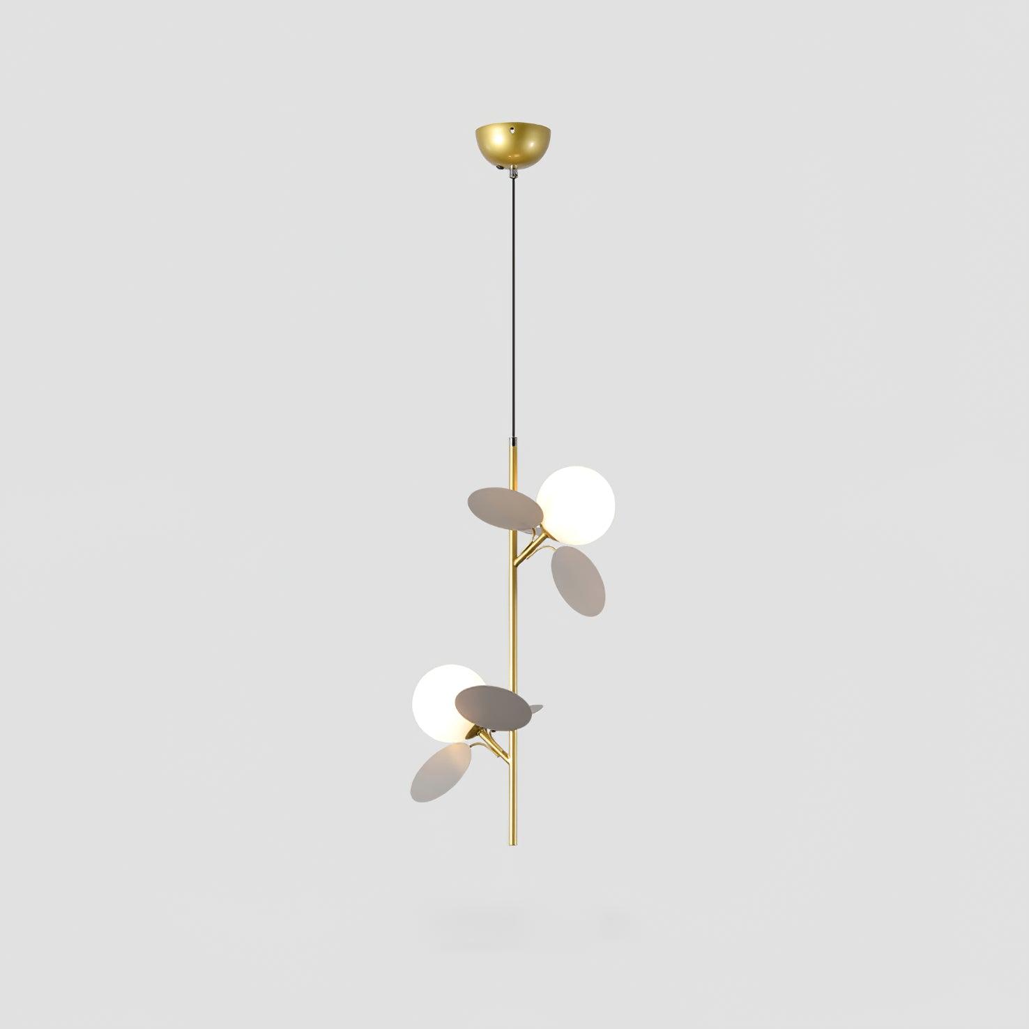 Ivphaus Glass Pendant Light-Neutral Decor