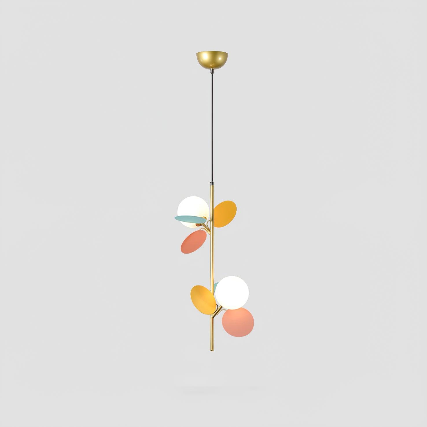 Ivphaus Glass Pendant Light-Neutral Decor