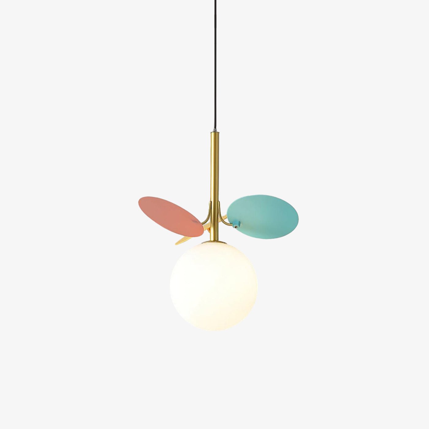 Ivphaus Glass Pendant Light-Neutral Decor
