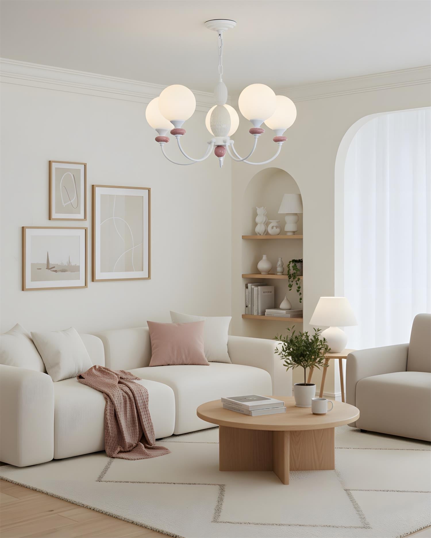 Ballet-Frost Chandelier
