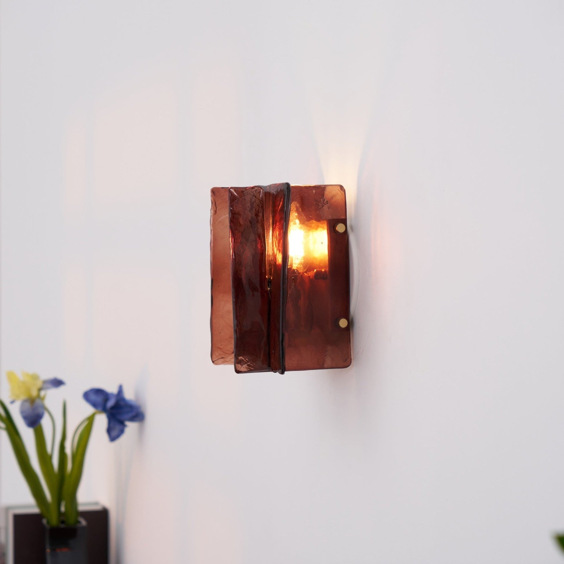 Erove Glass Artistic Wall Lamp-Neutral Decor
