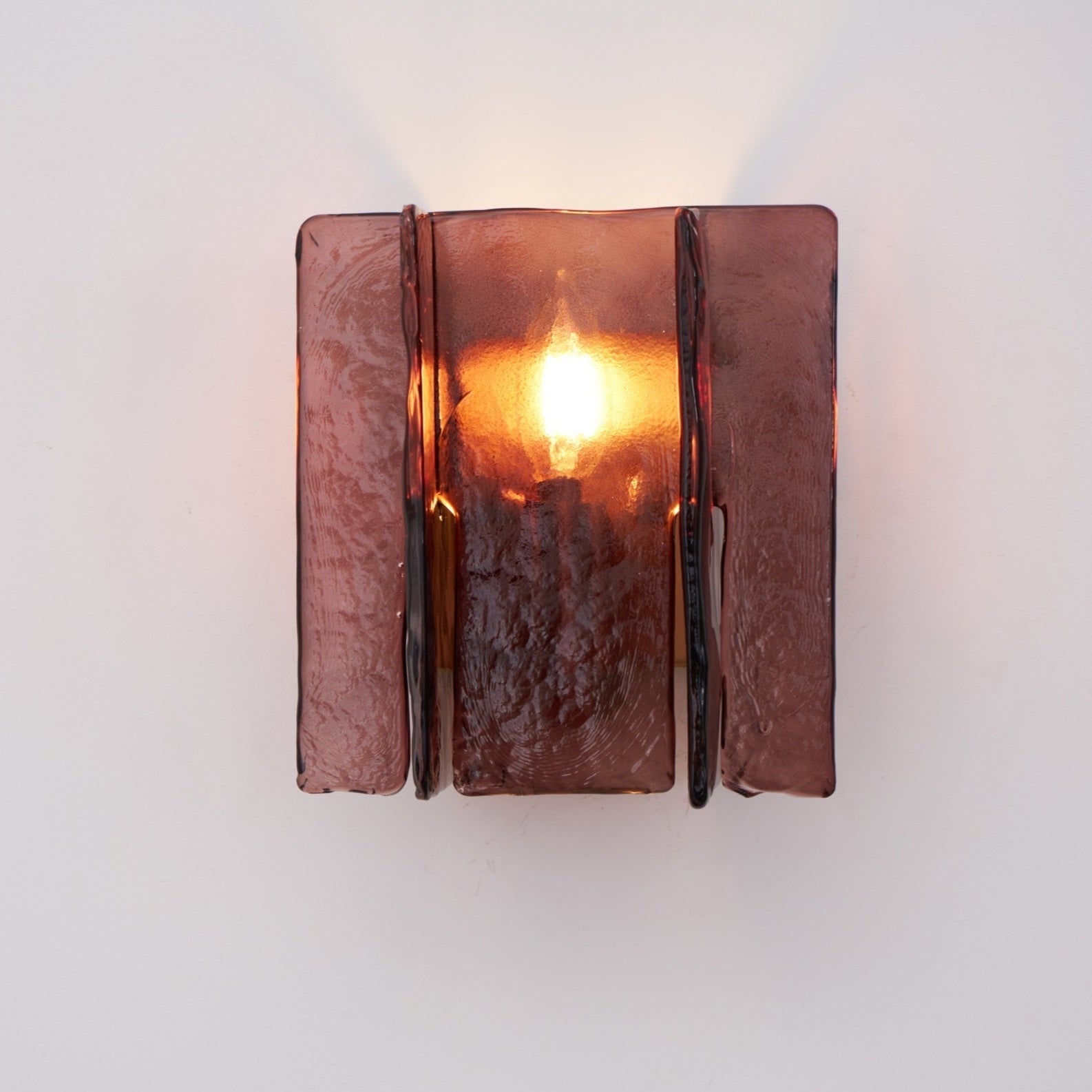 Lustra Wall Light Brass Glass Clear-Neutral Decor