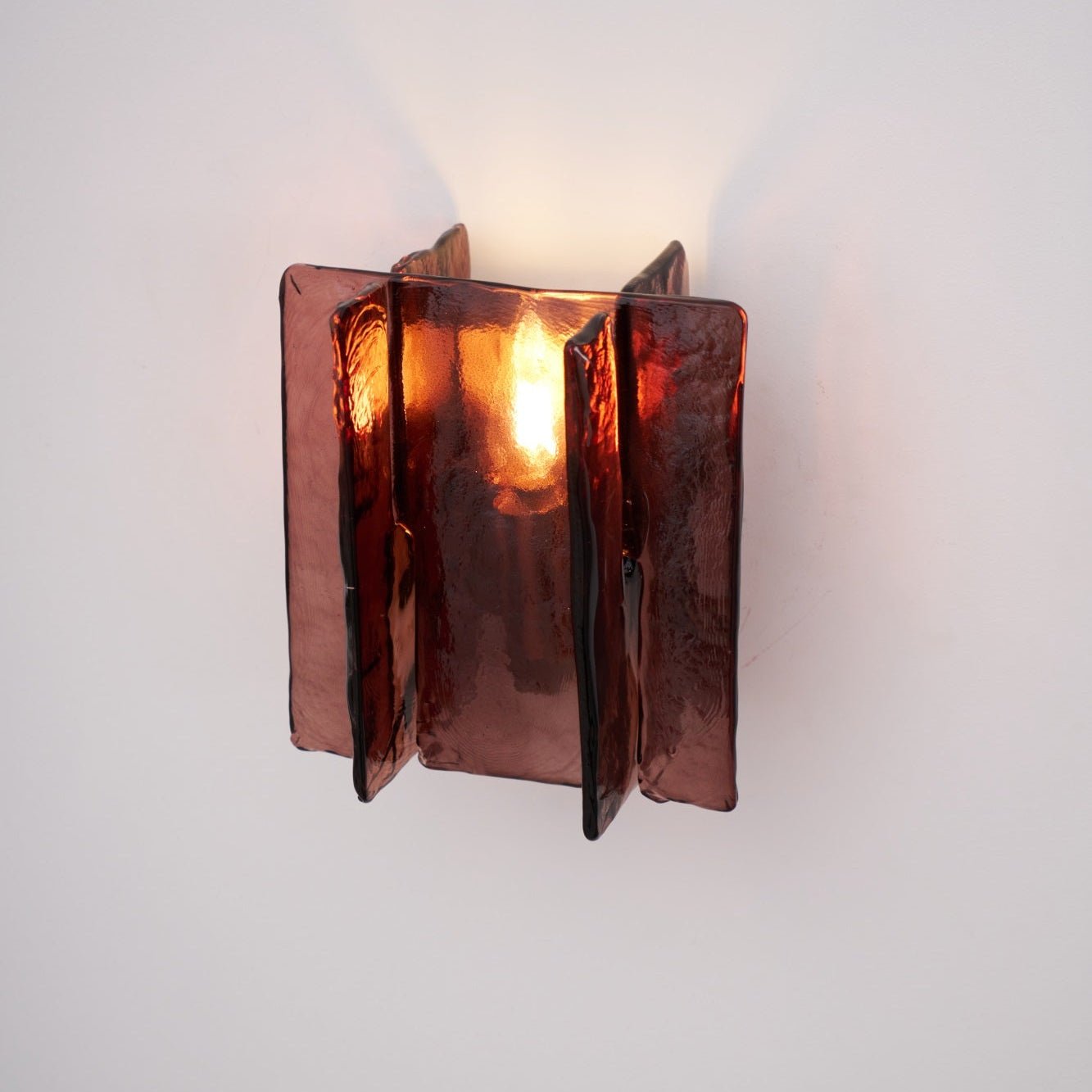 Erove Glass Artistic Wall Lamp-Neutral Decor