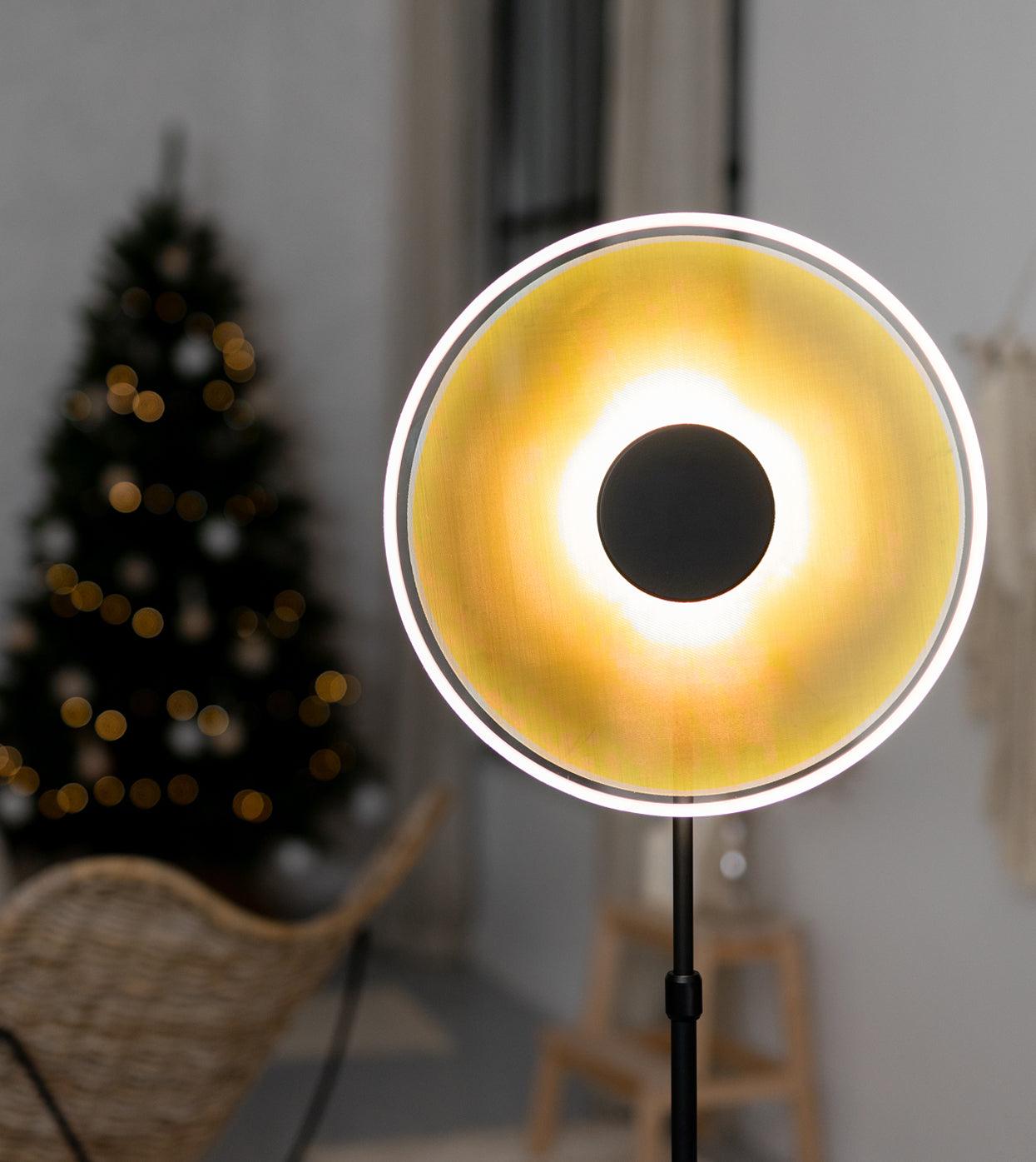 Abir Minimalist Floor Lamp-Neutral Decor