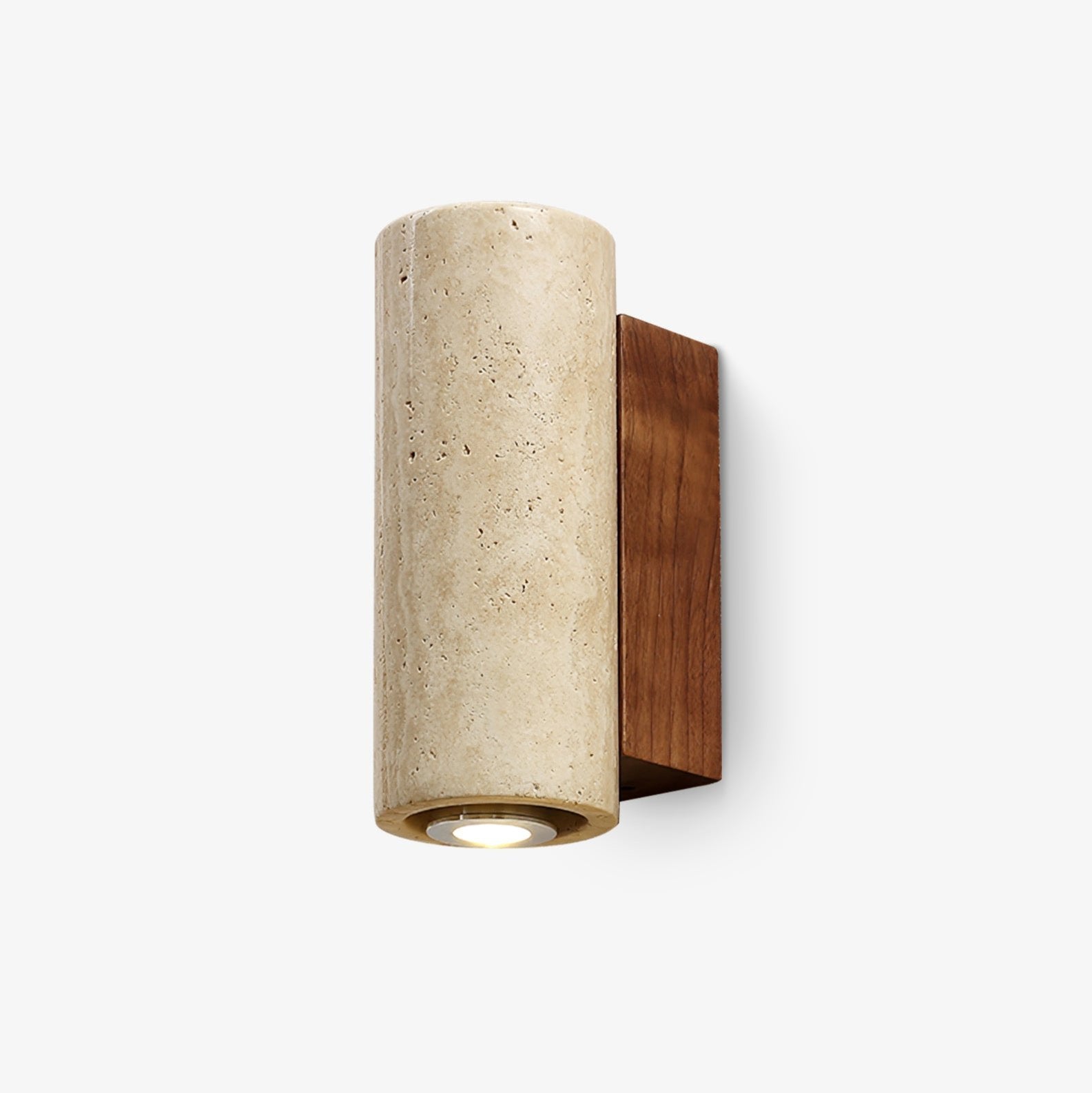 Ulthen Rectangular Travertine Wall Light-Neutral Decor