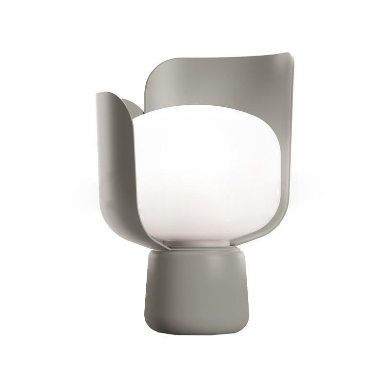 Zuri Plastic Minimalist Table Lamp-Neutral Decor