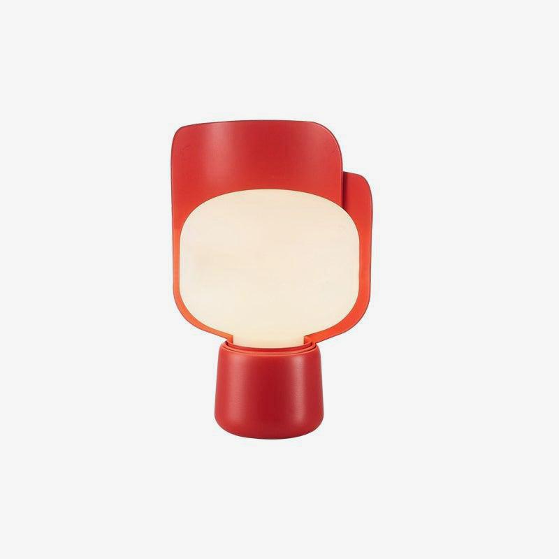 Zuri Plastic Minimalist Table Lamp-Neutral Decor