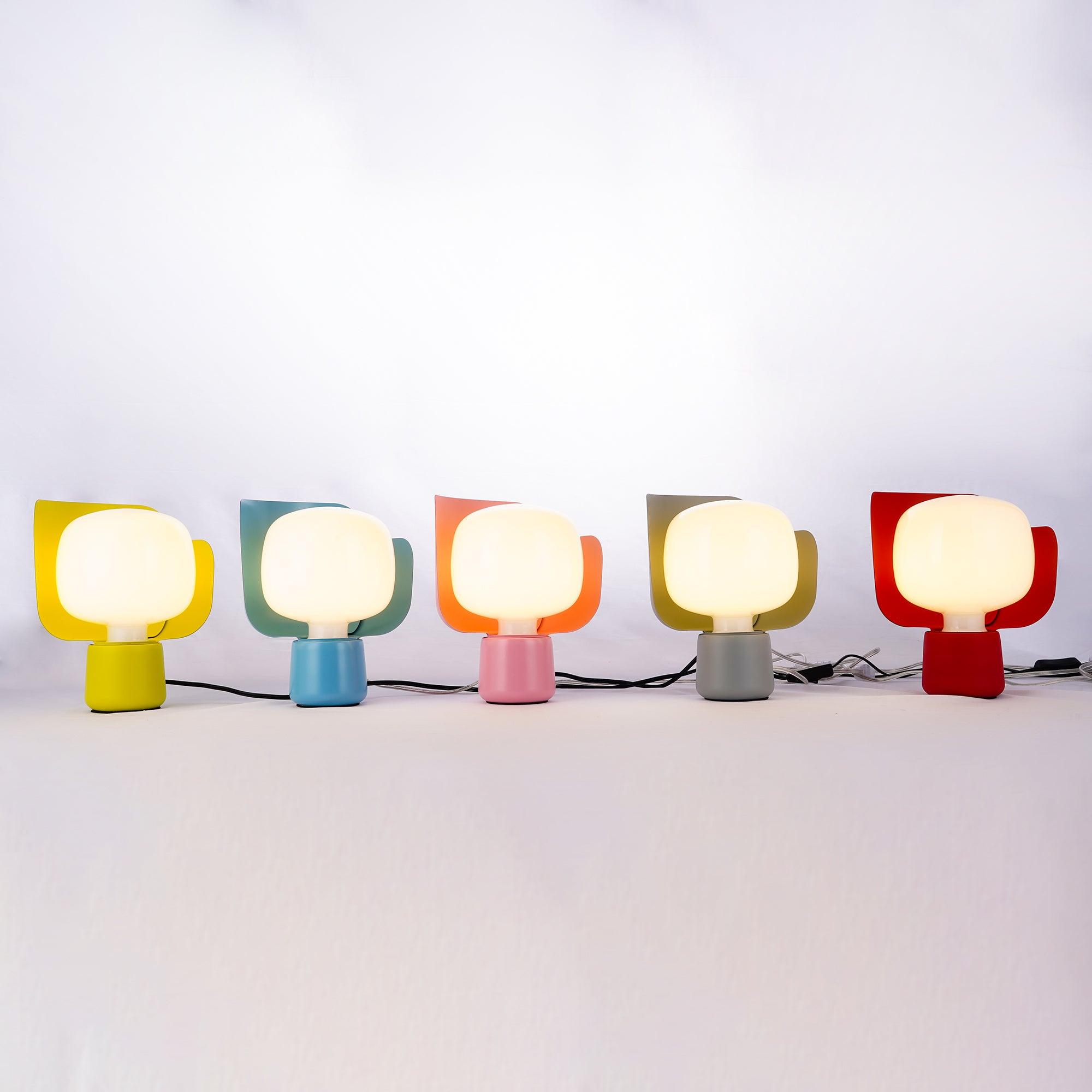 Zuri Plastic Minimalist Table Lamp-Neutral Decor