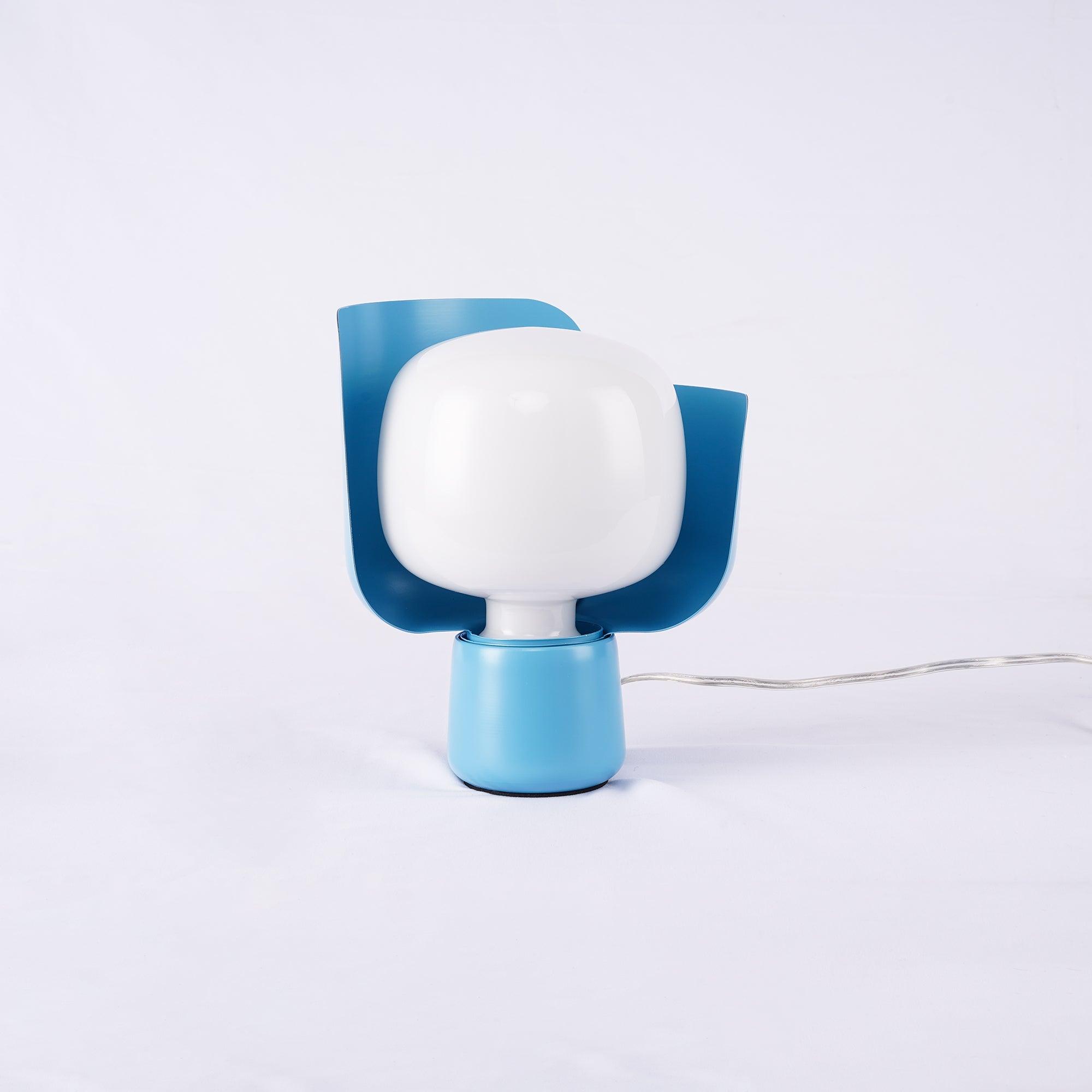 Zuri Plastic Minimalist Table Lamp-Neutral Decor
