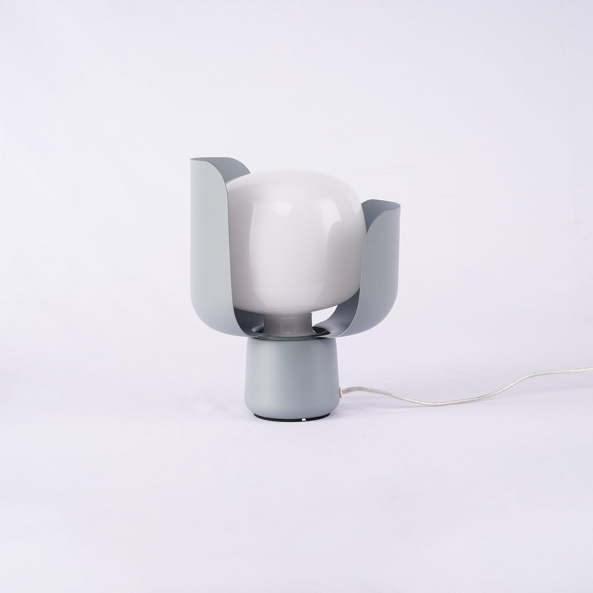 Zuri Plastic Minimalist Table Lamp-Neutral Decor