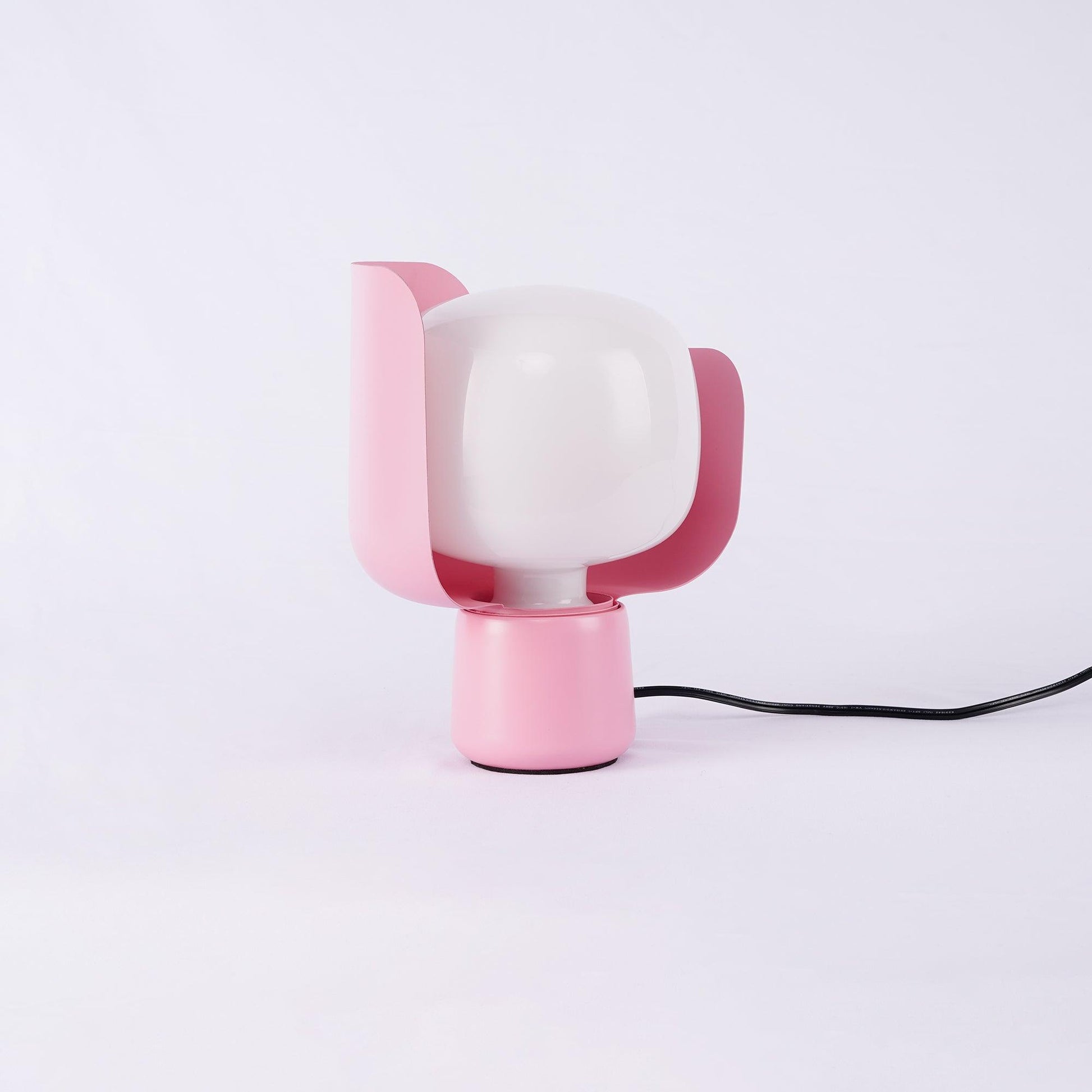 Zuri Plastic Minimalist Table Lamp-Neutral Decor
