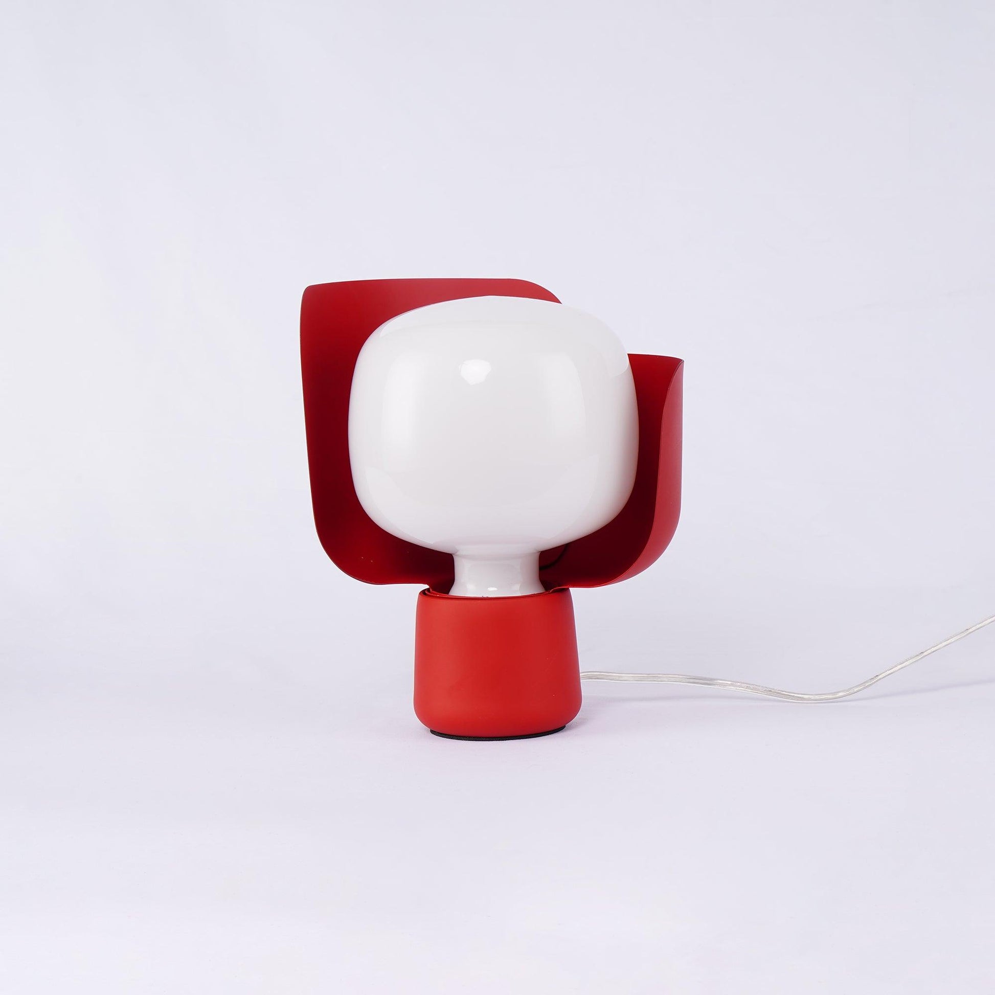 Zuri Plastic Minimalist Table Lamp-Neutral Decor