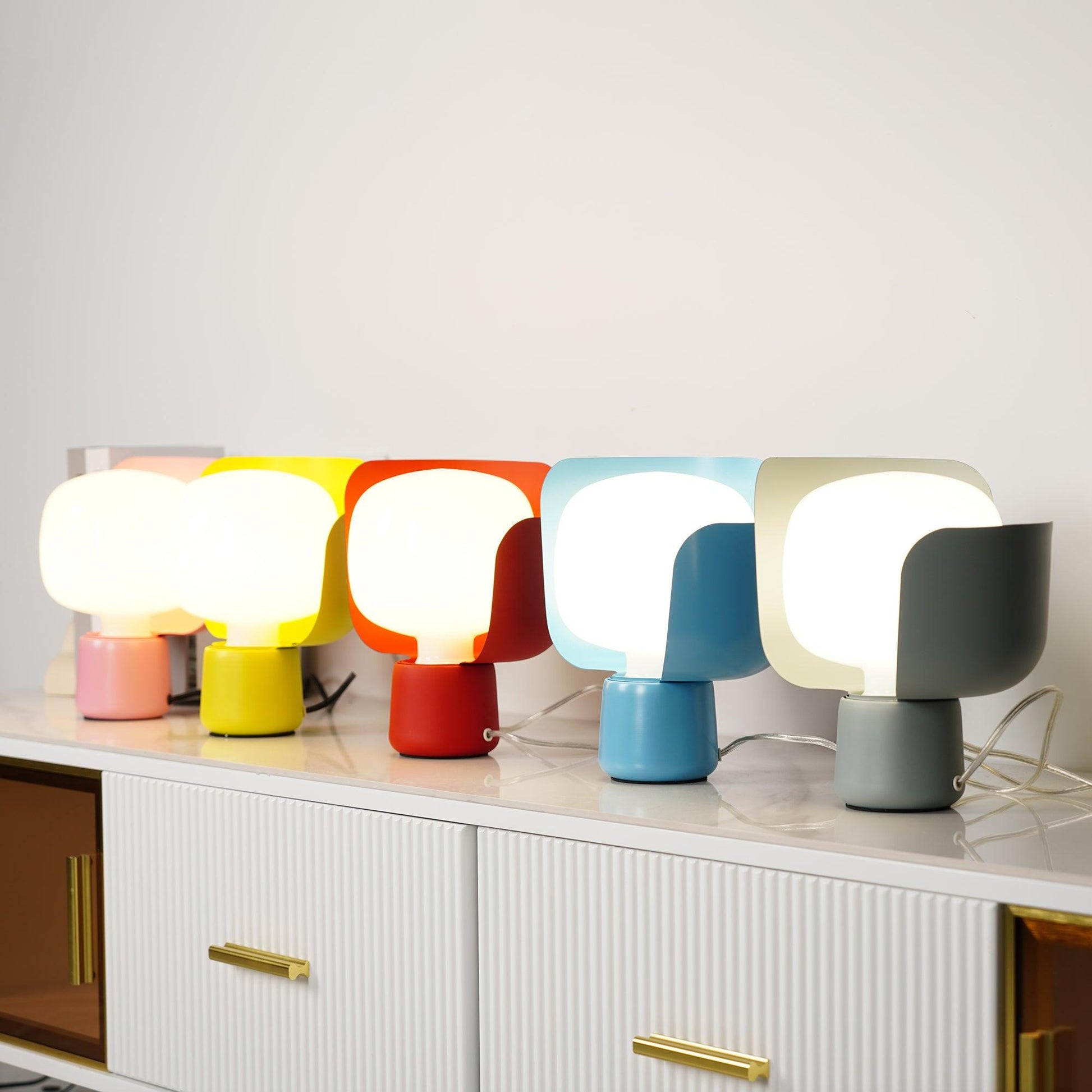 Zuri Plastic Minimalist Table Lamp-Neutral Decor
