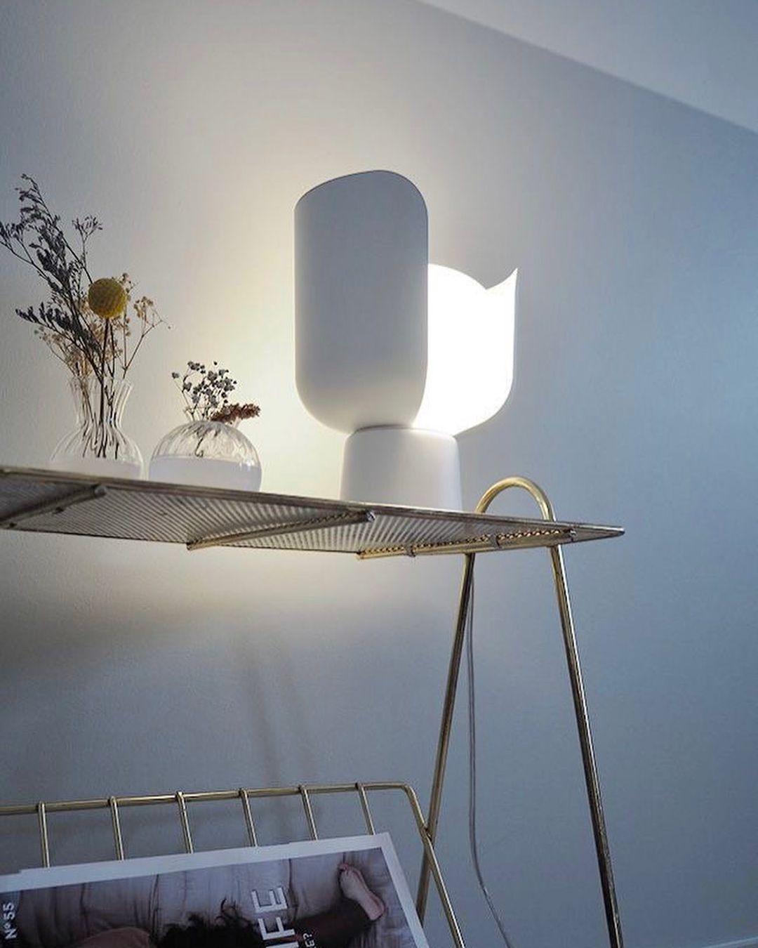 Zuri Plastic Minimalist Table Lamp-Neutral Decor