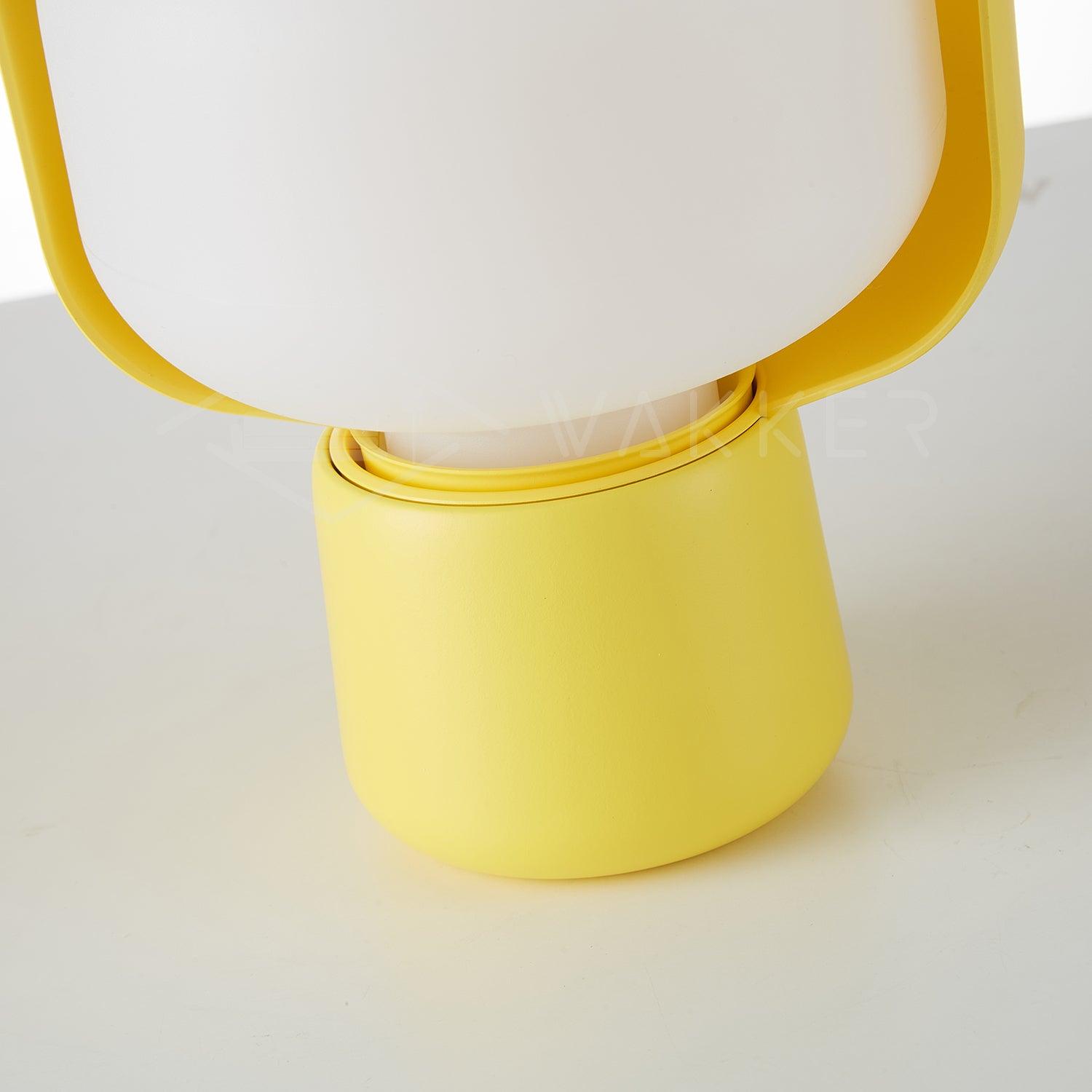 Zuri Plastic Minimalist Table Lamp-Neutral Decor