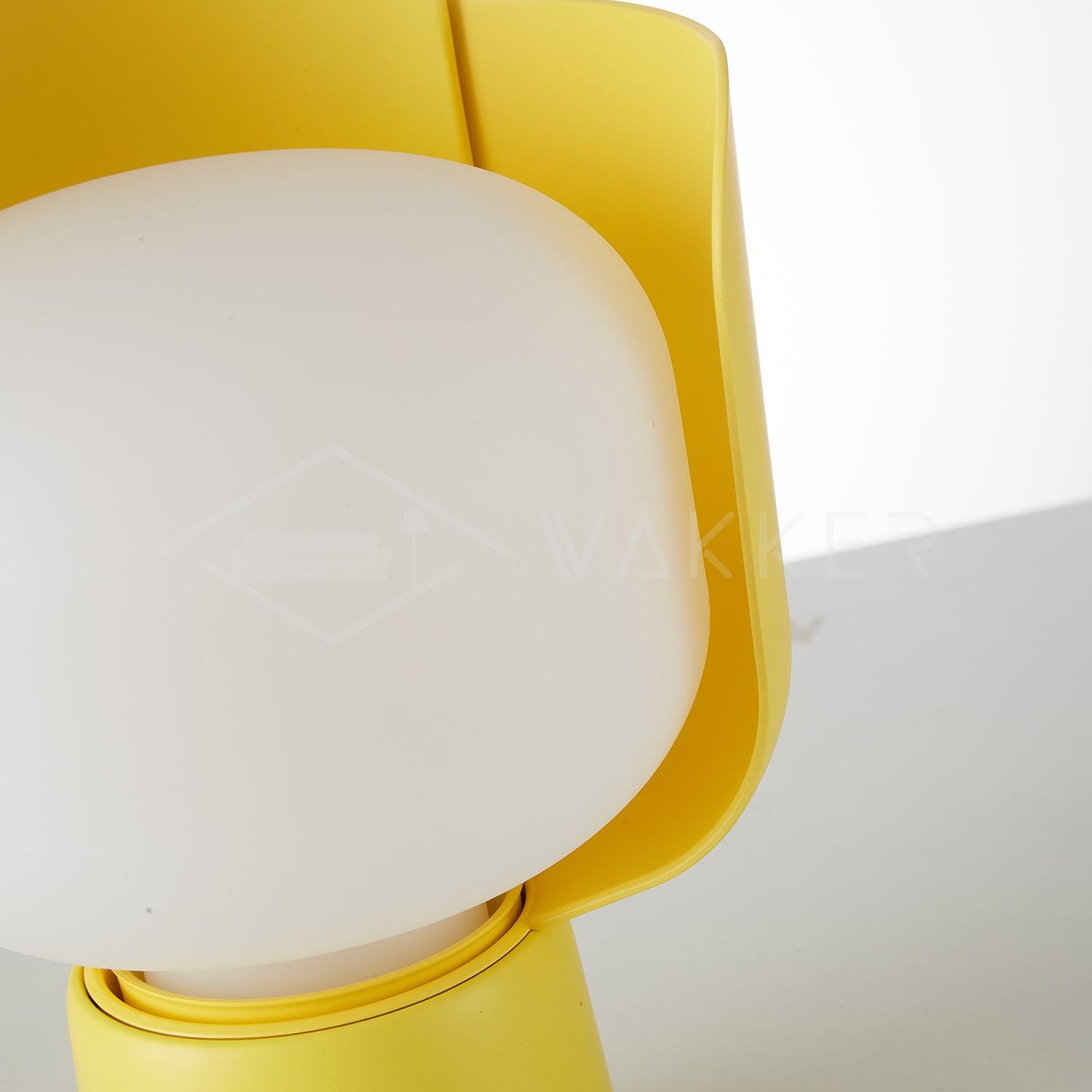 Zuri Plastic Minimalist Table Lamp-Neutral Decor