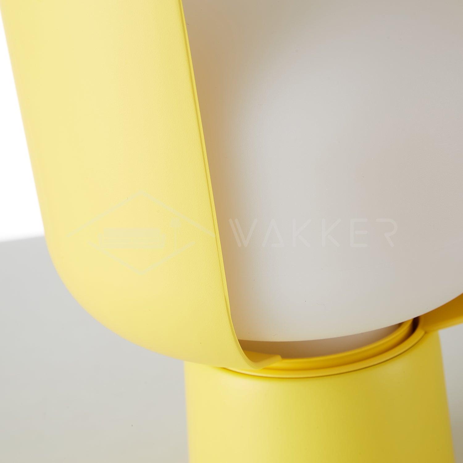 Zuri Plastic Minimalist Table Lamp-Neutral Decor