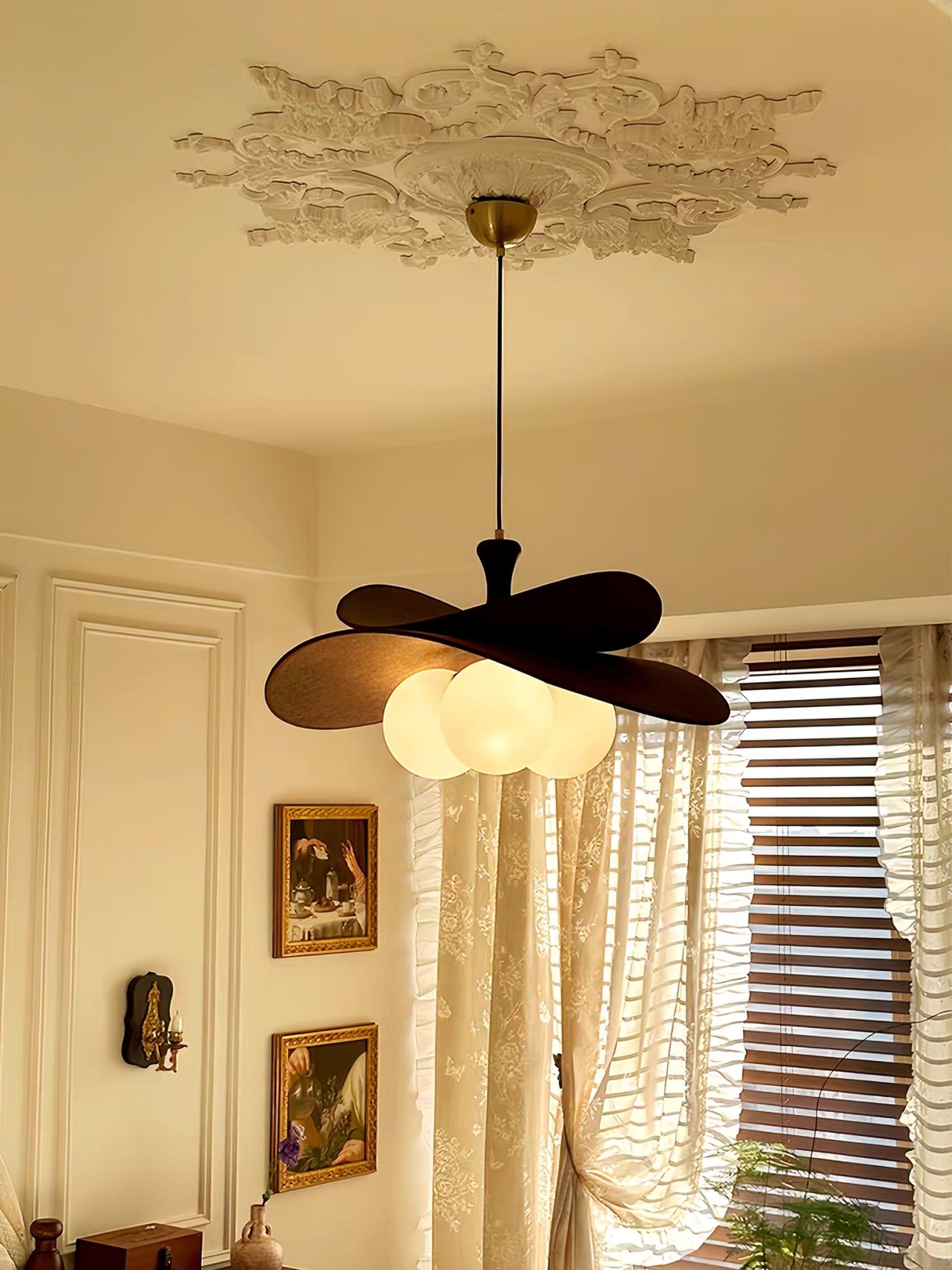 Flintis Petals Chandelier-Neutral Decor