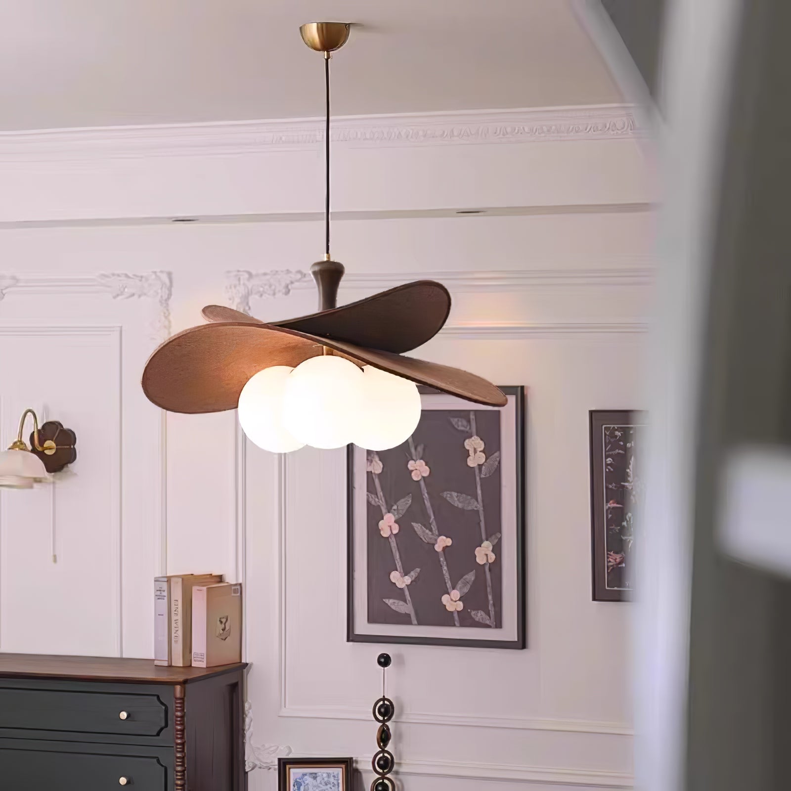 Flintis Petals Chandelier-Neutral Decor