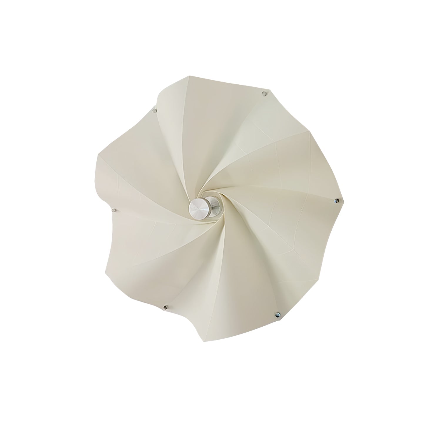 Vadorir Spiral Fabric Pendant Light-Neutral Decor