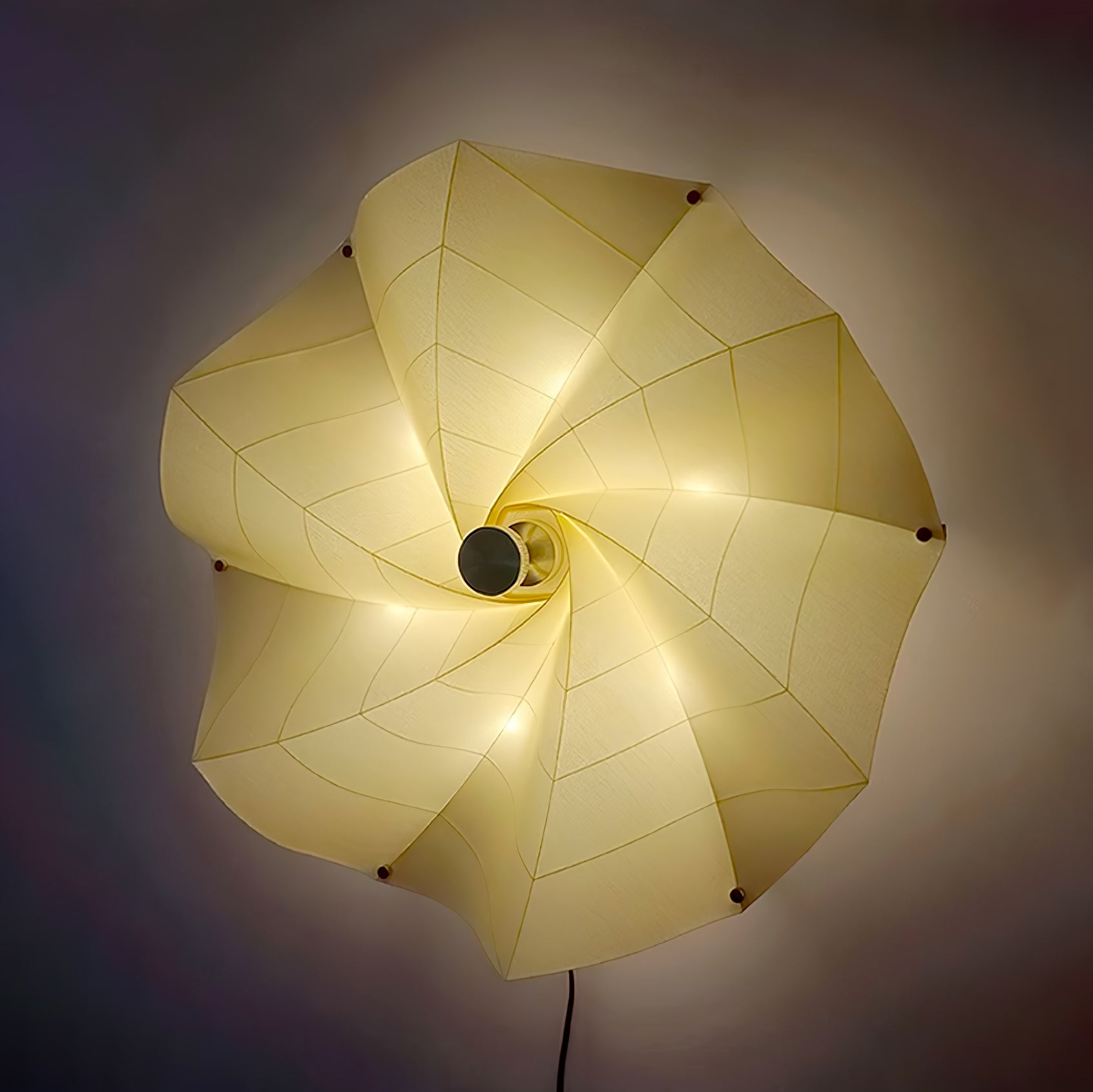 Vadorir Spiral Fabric Pendant Light-Neutral Decor