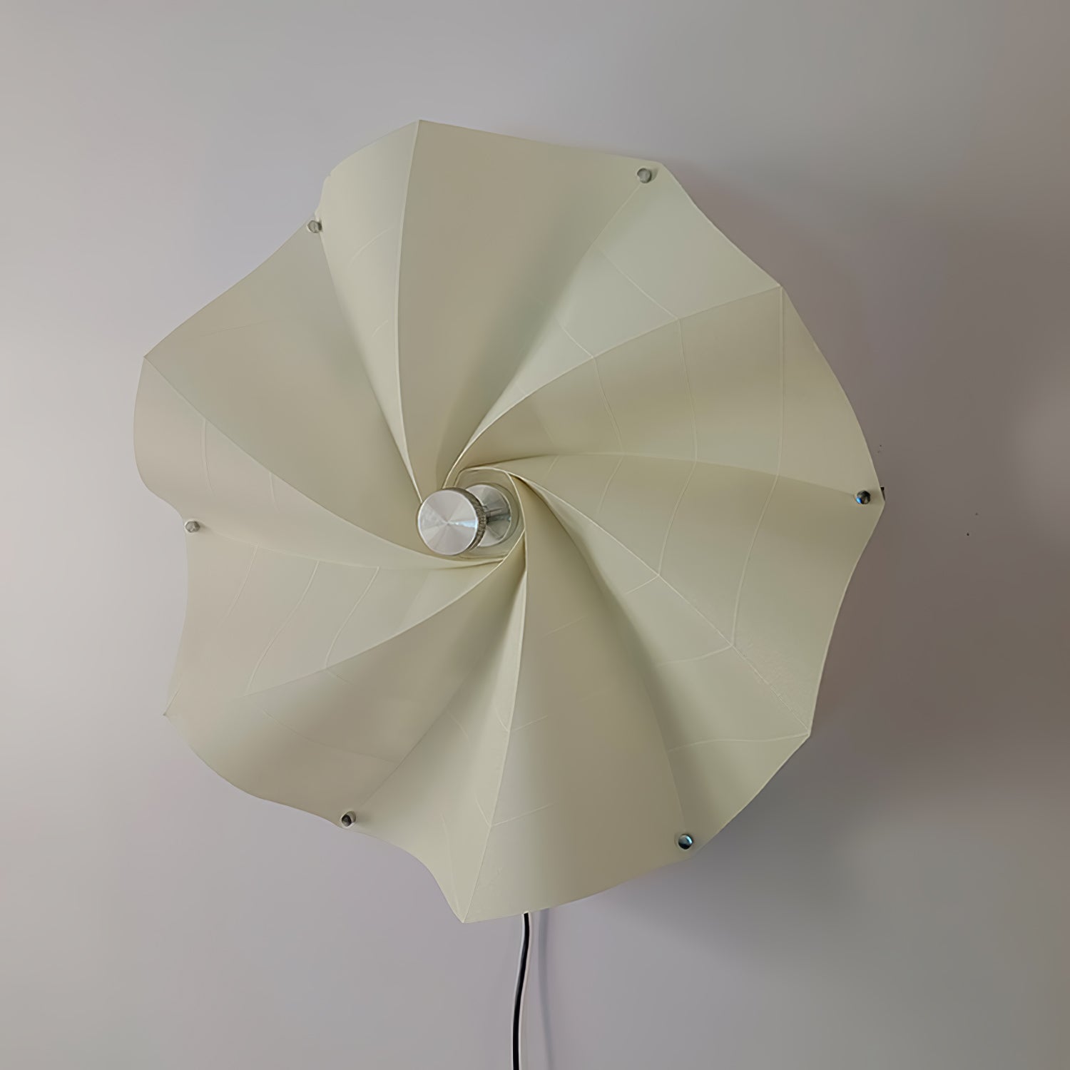 Vadorir Spiral Fabric Pendant Light-Neutral Decor