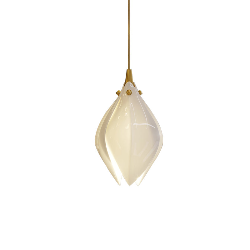 Lustra Pendant Lamp White Floral Ceramic-Neutral Decor