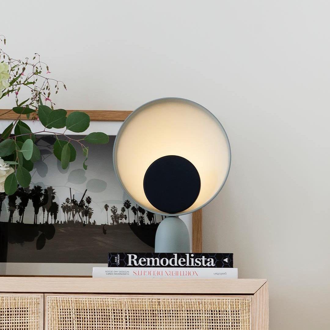 Prynd Modern Table Lamp-Neutral Decor