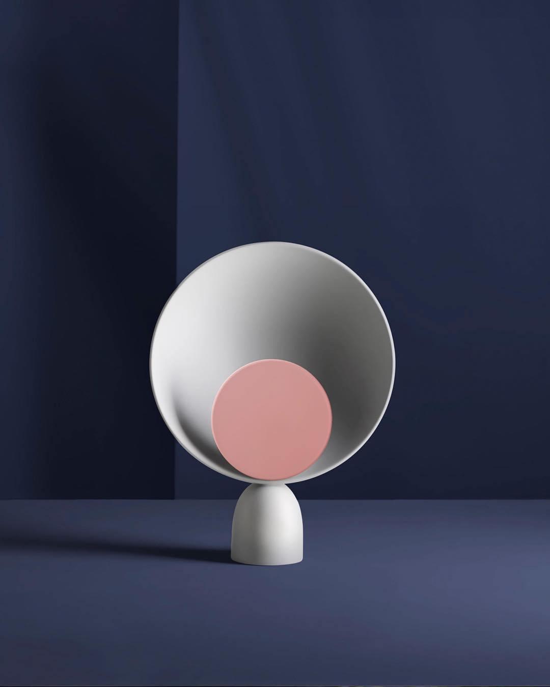 Prynd Modern Table Lamp-Neutral Decor