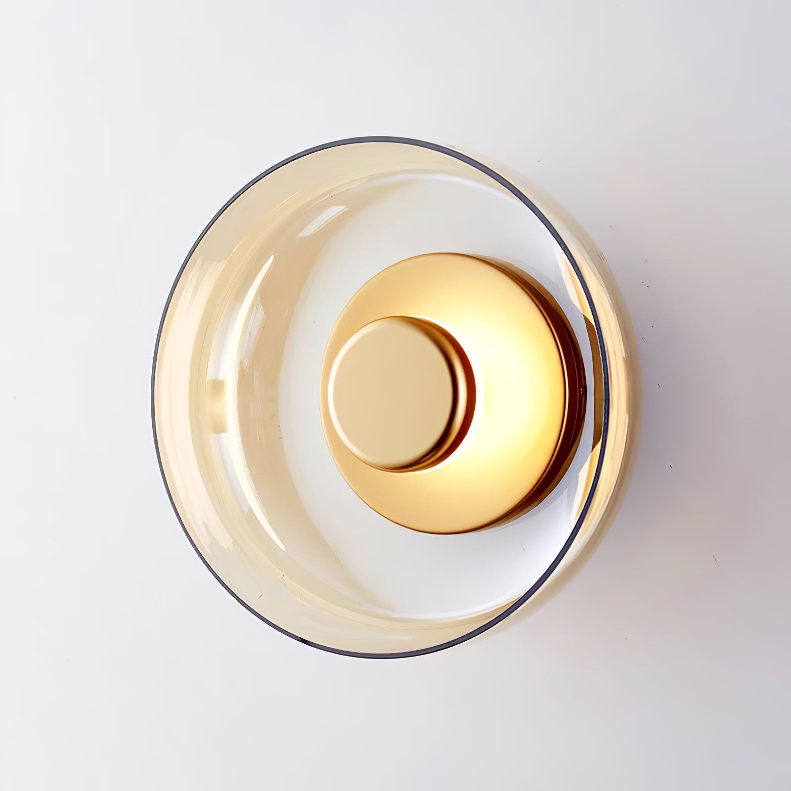 Lomino Premium Nordic Art Glass Wall Light-Neutral Decor