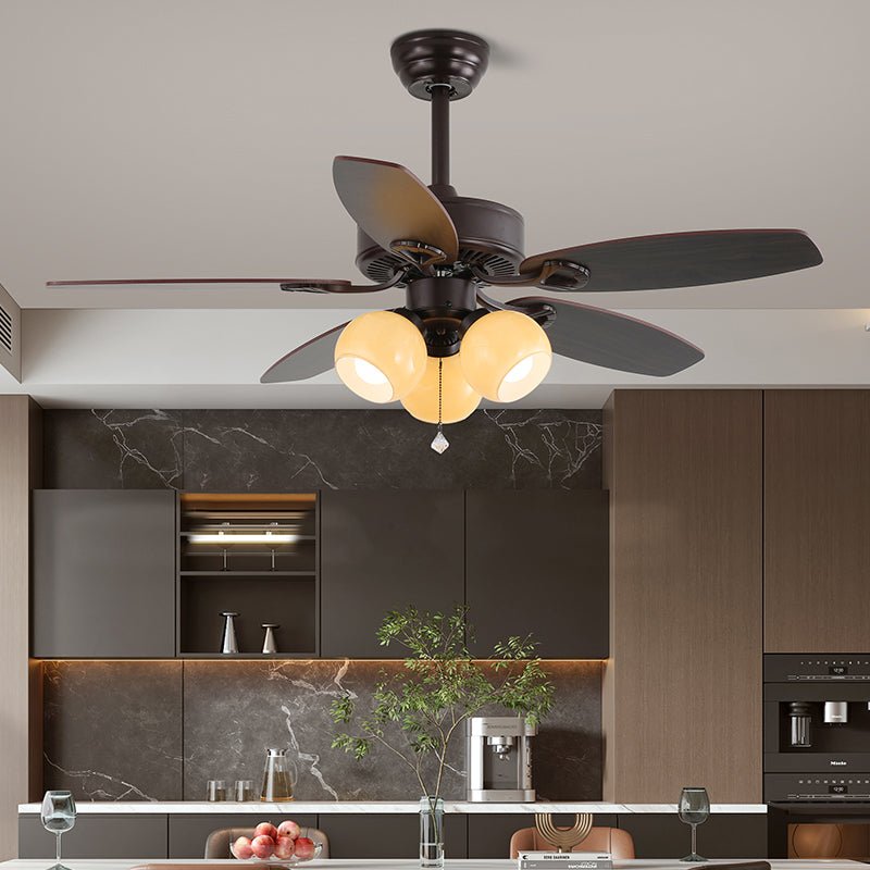 Elora Vintage Ceiling Fan Light-Neutral Decor