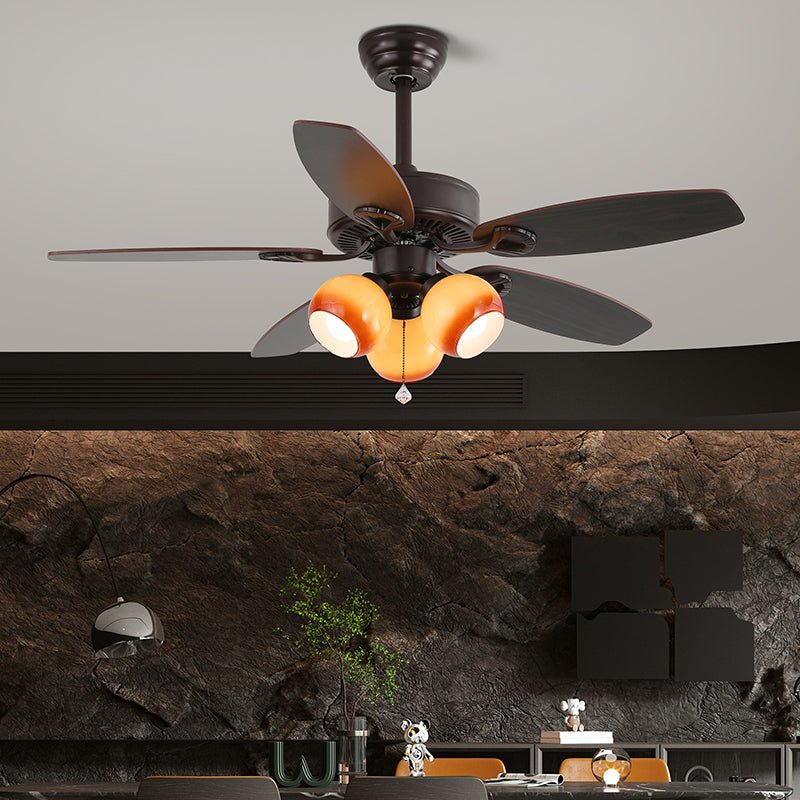 Elora Vintage Ceiling Fan Light-Neutral Decor