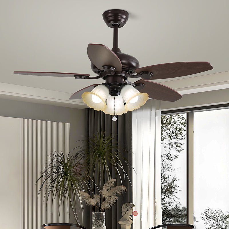 Elora Vintage Ceiling Fan Light-Neutral Decor
