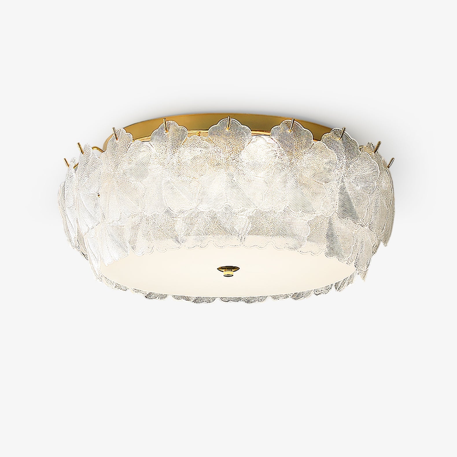 Otharis Blossom Cluster Glass Ceiling Light-Neutral Decor