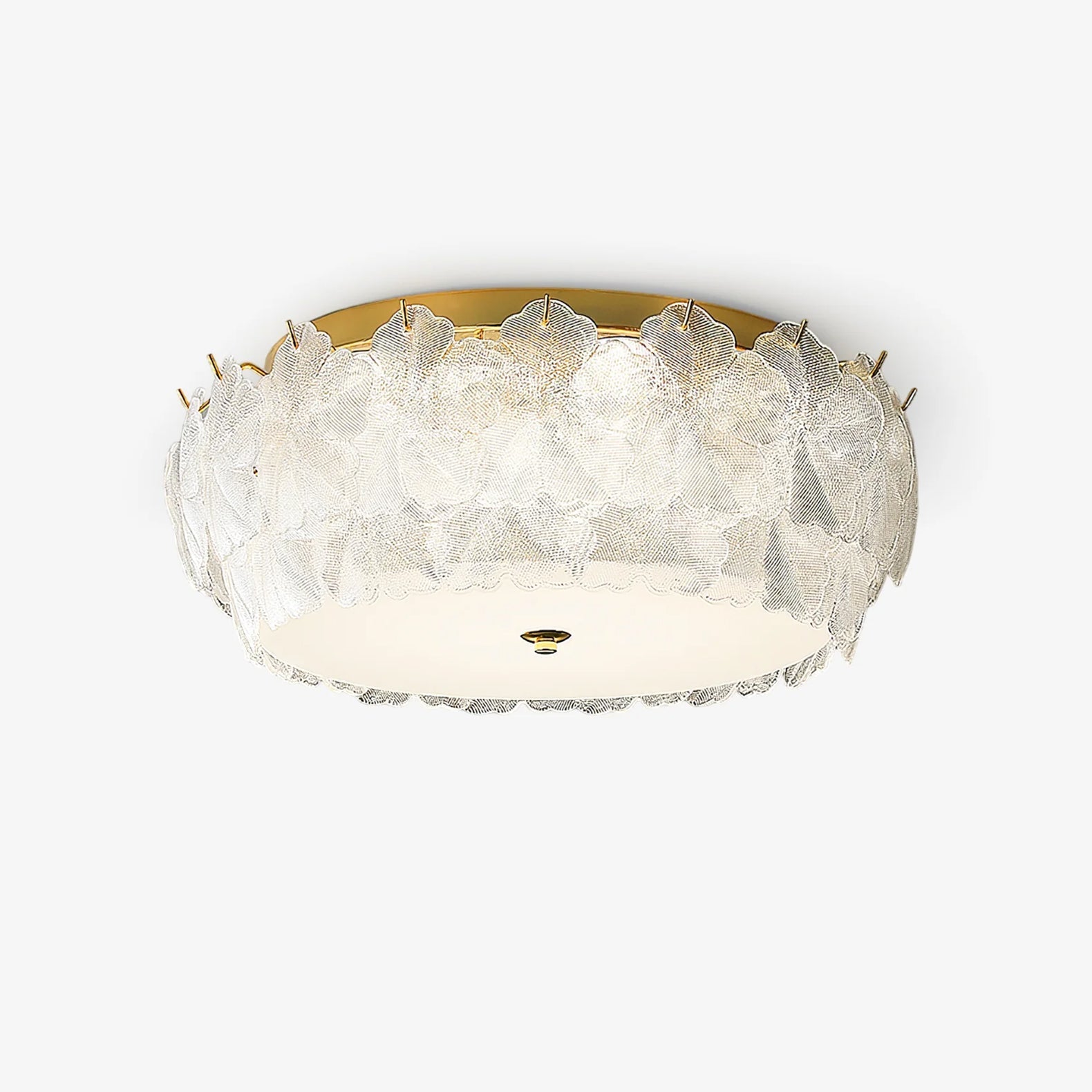 Otharis Blossom Cluster Glass Ceiling Light-Neutral Decor
