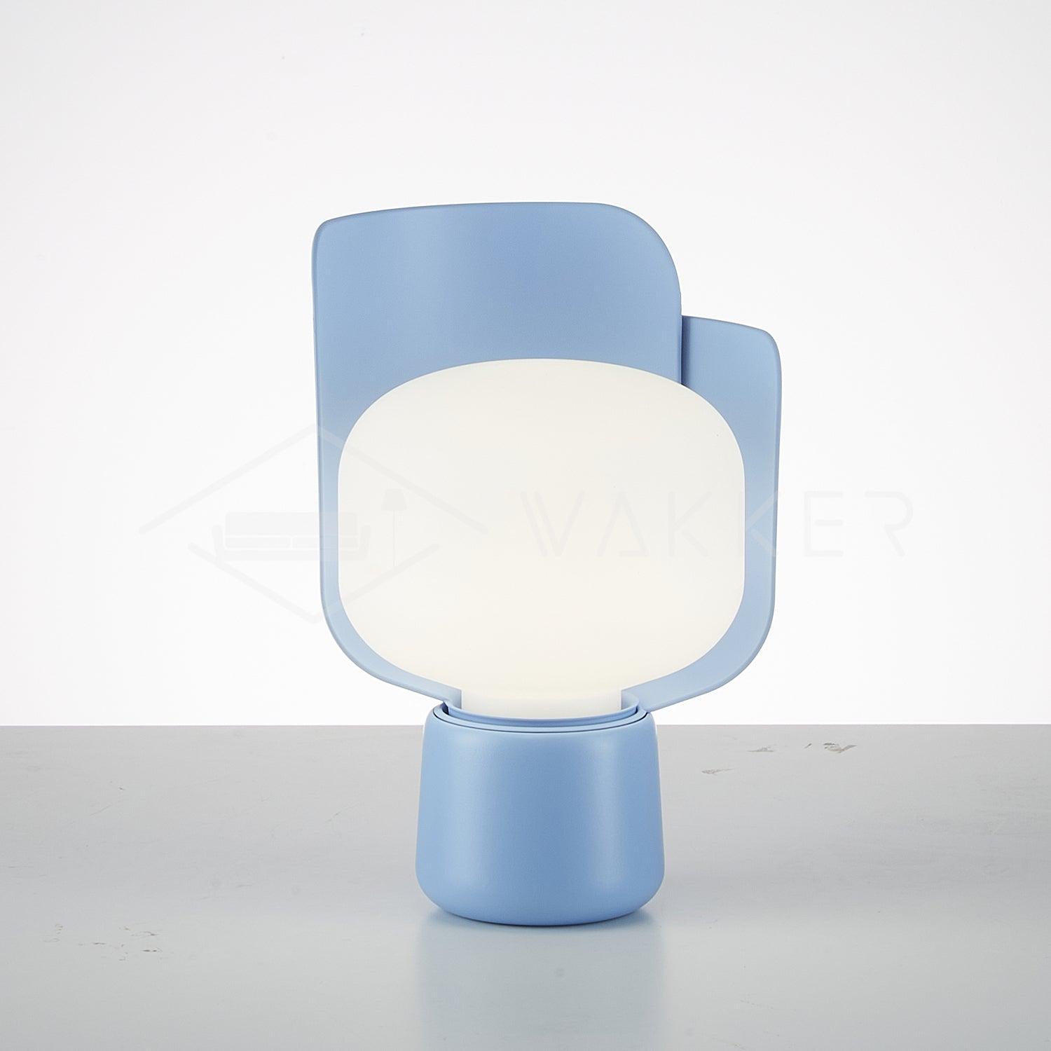 Zuri Plastic Minimalist Table Lamp-Neutral Decor