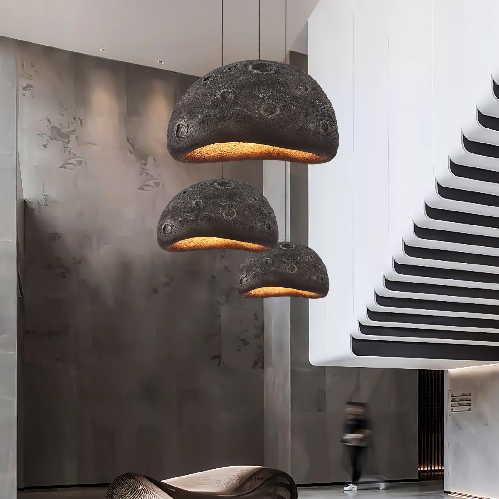 Mydorel Modern Minimalist Planet Plastic Pendant Lamp-Neutral Decor