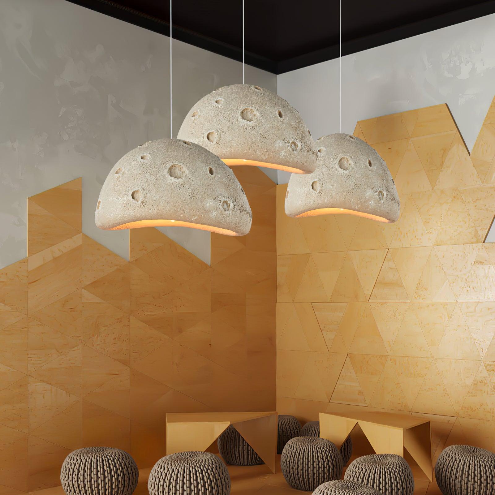 Mydorel Modern Minimalist Planet Plastic Pendant Lamp-Neutral Decor