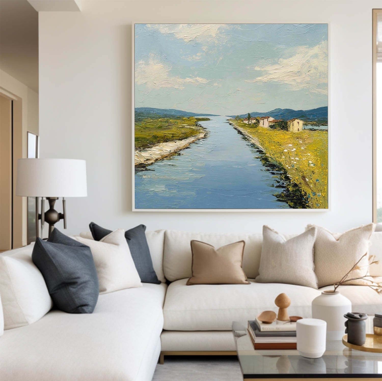 Modern Abstract Painting ABAS283 - Neutralighting