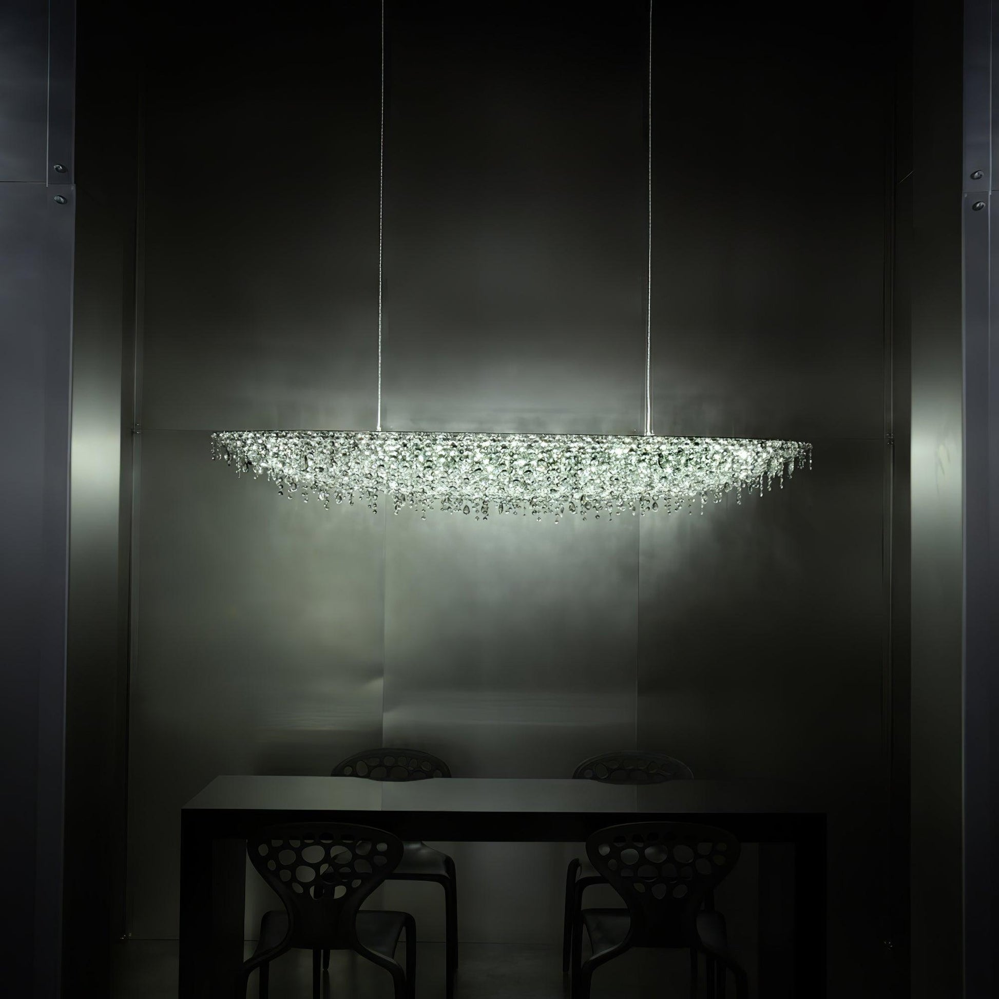 Zyrs Crystal Pendant Light-Neutral Decor